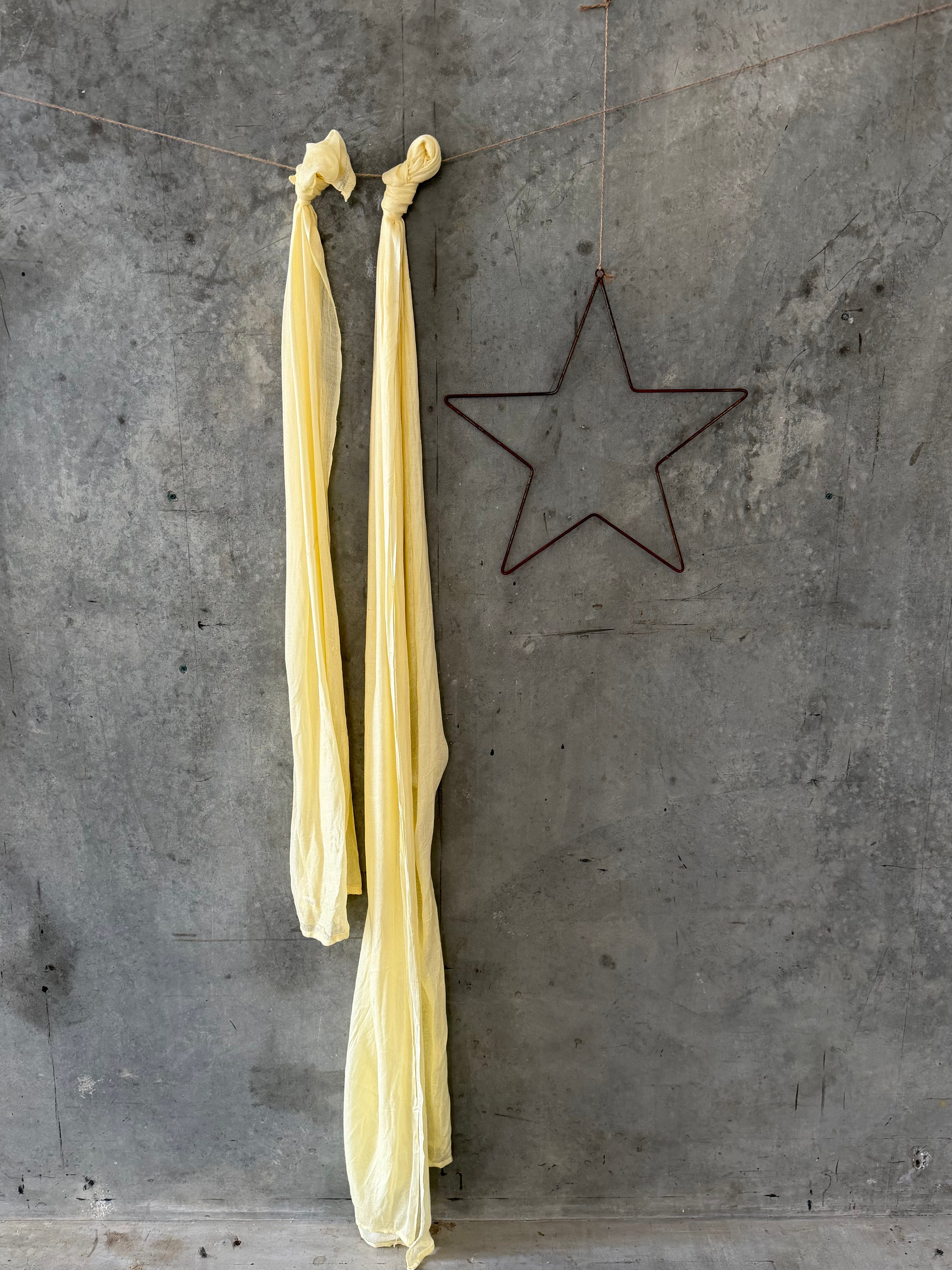 Short Scarf - Buttercream