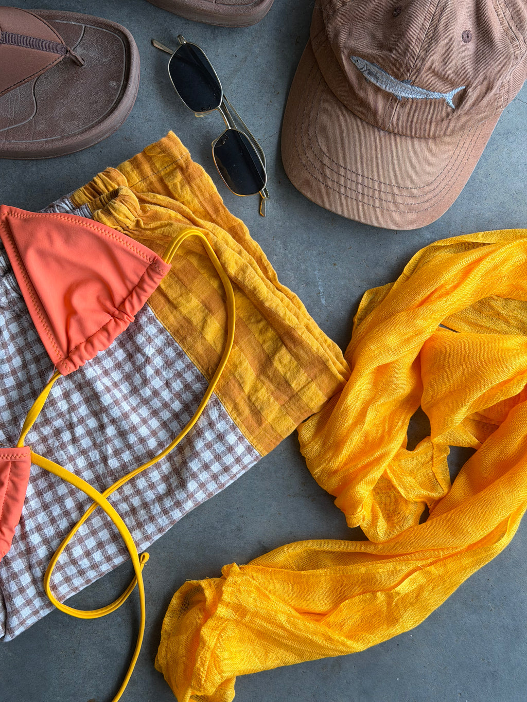 Short Scarf - Marigold