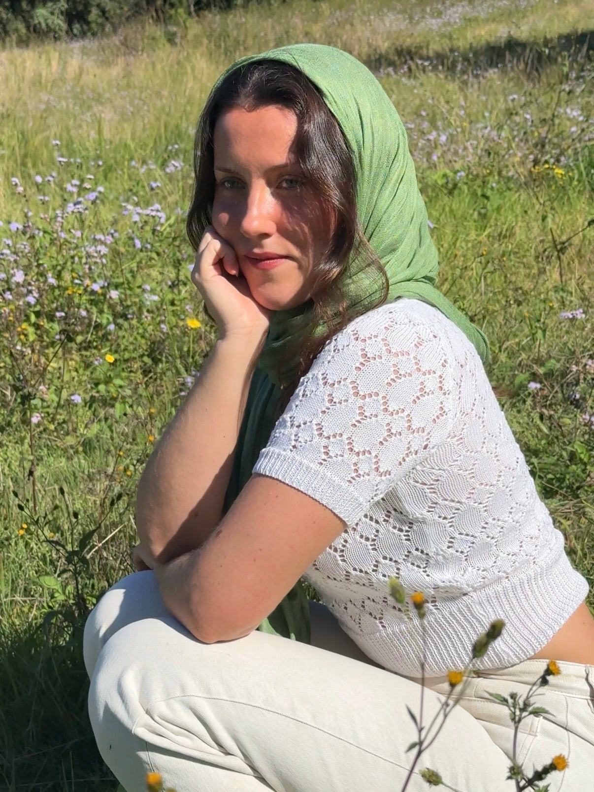 Long Scarf - Clover