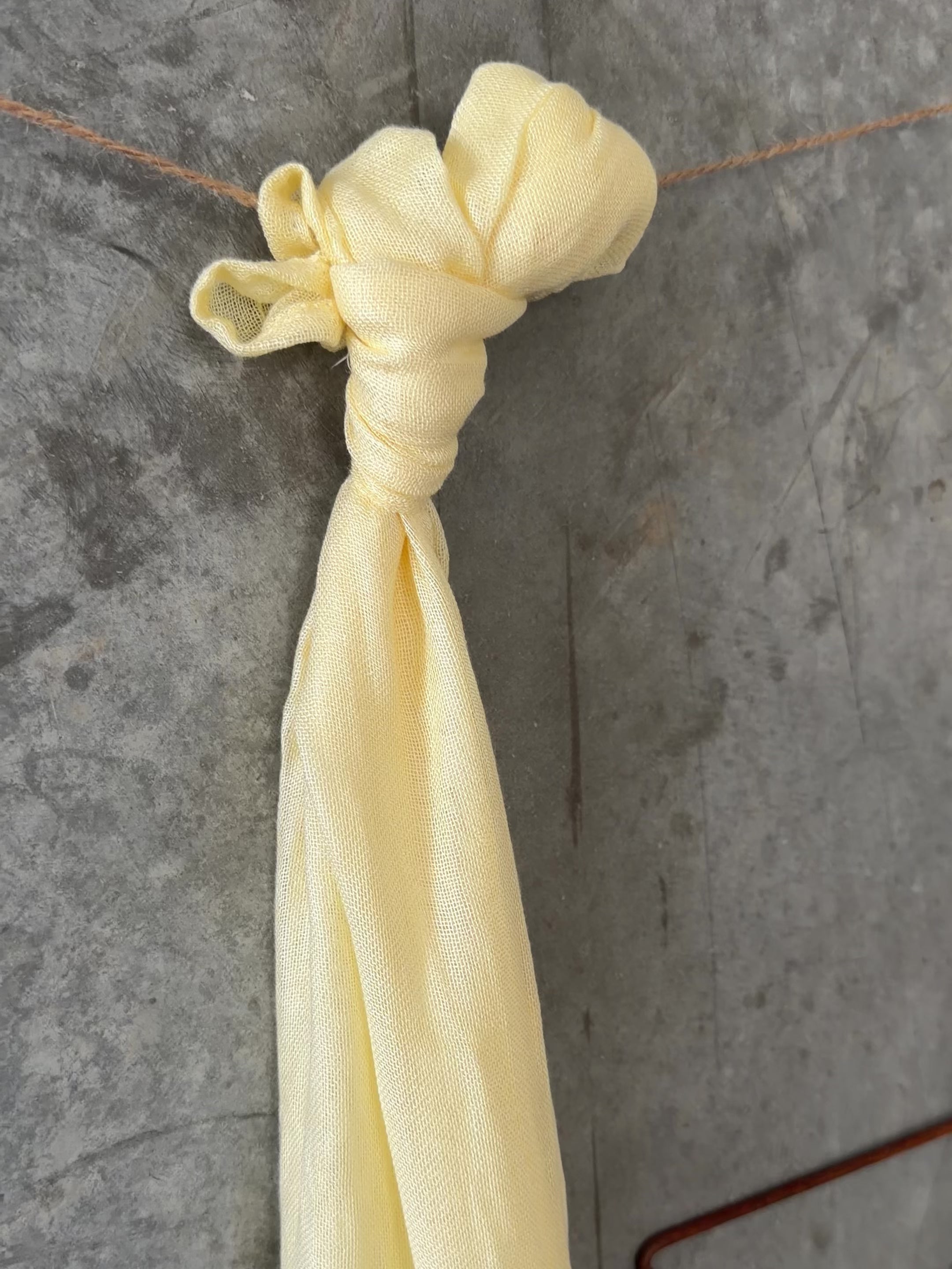 Long Scarf - Buttercream